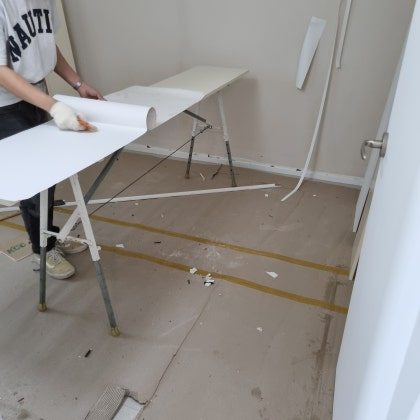 투사도 제작 기준으로 사용한 실제 현장 사진
